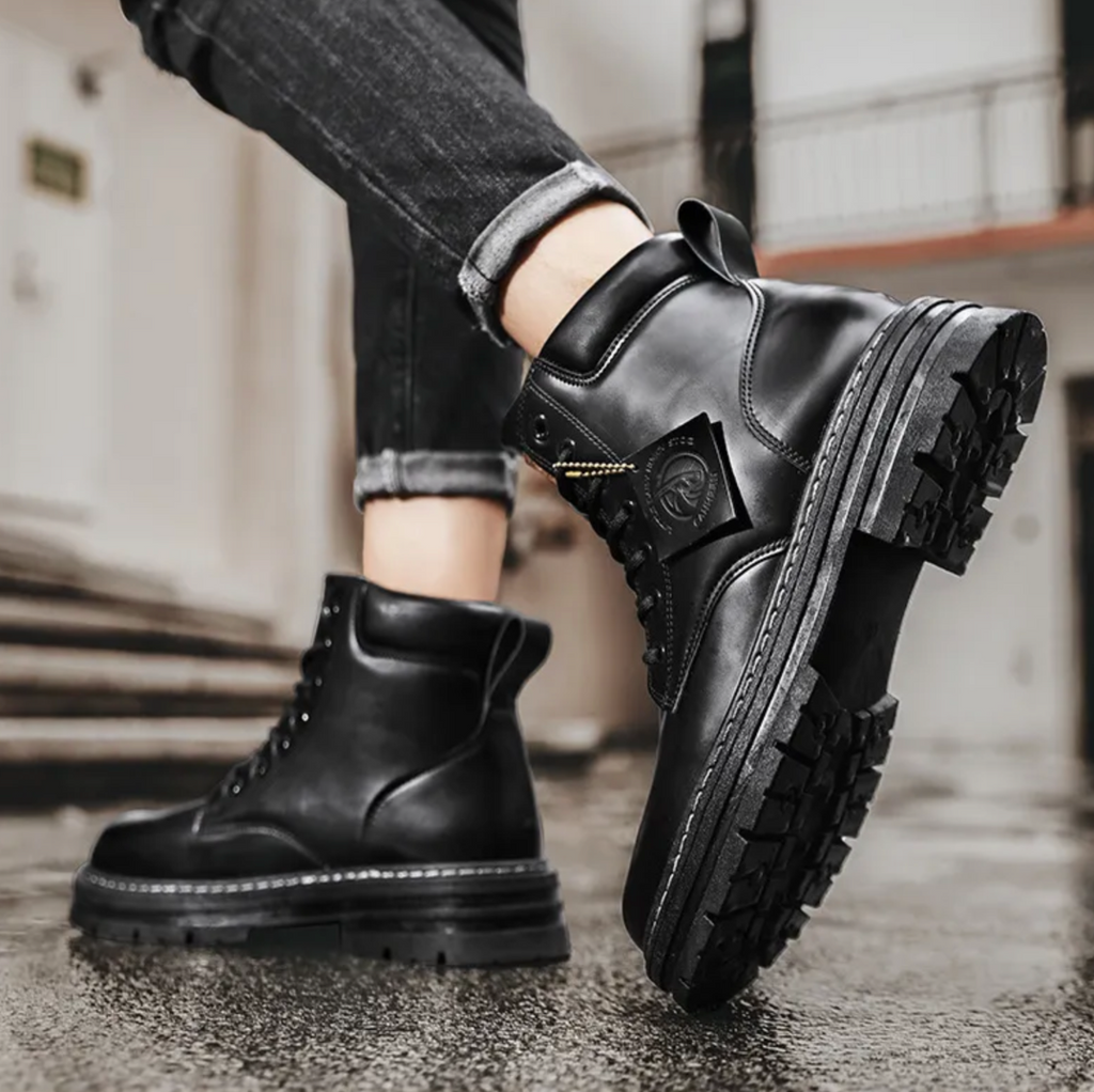 Bequeme Schnürstiefel für Herren
