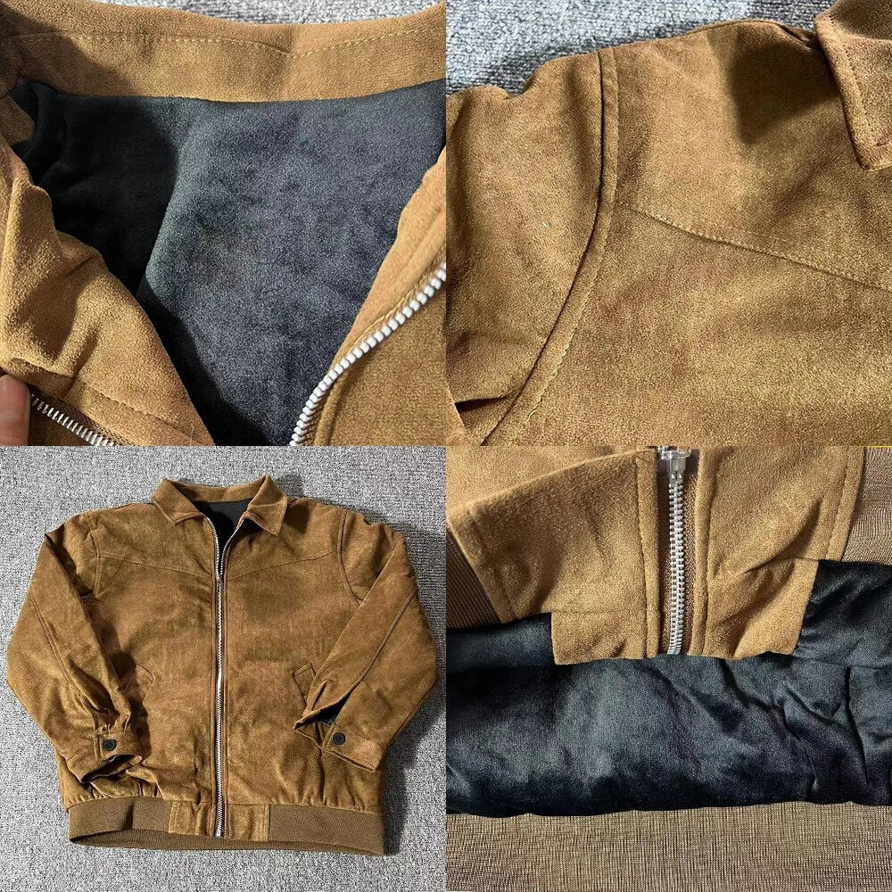 Stilvolle Vintage Casualherbstjacke für Herren