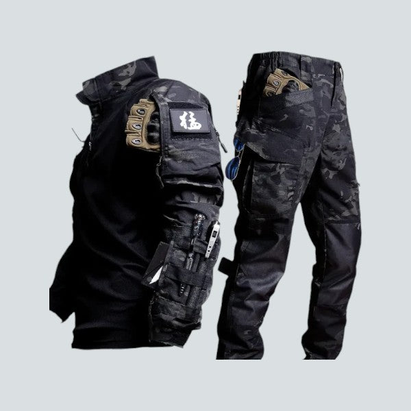 tarnfarbene taktische Set