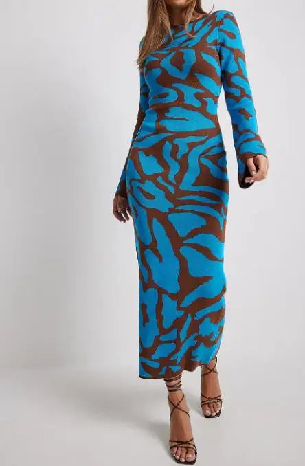 Blüten Lange Kleid