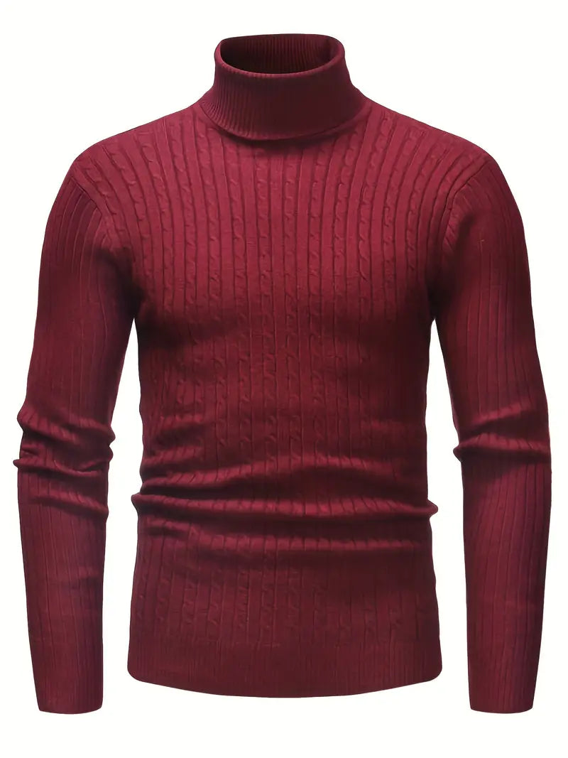 Strick Herren Rollkragenpullover