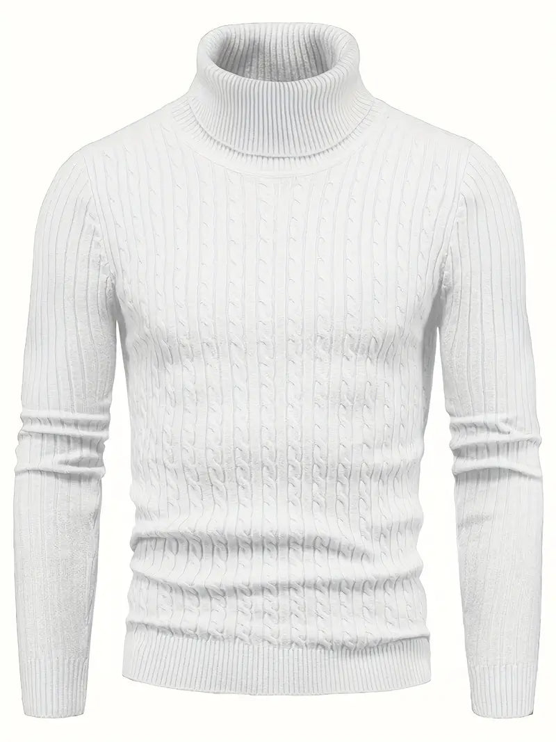 Strick Herren Rollkragenpullover