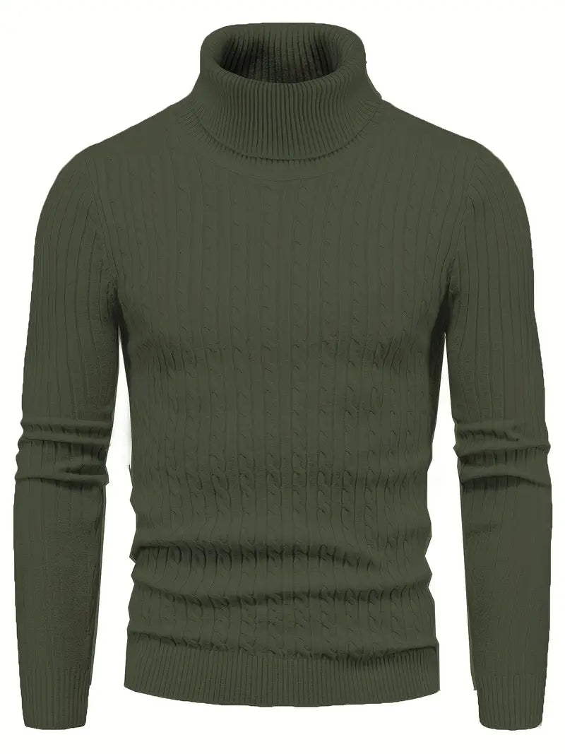 Strick Herren Rollkragenpullover