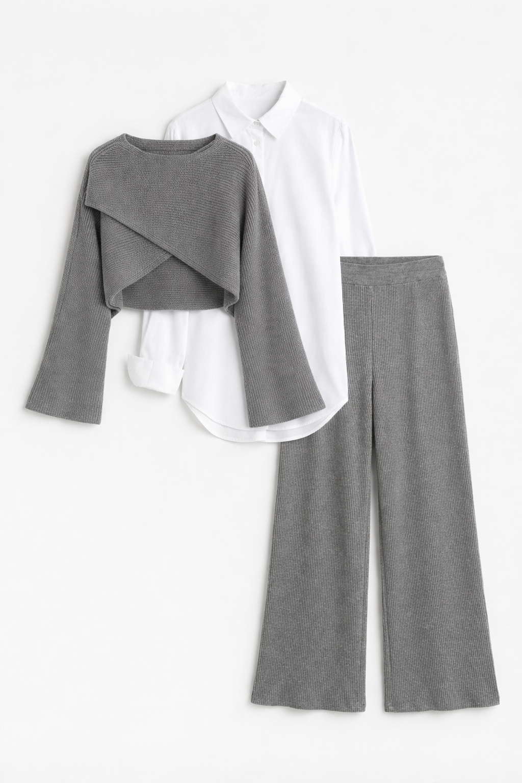 Bequemes Damen Dreiteiliges Set | AB