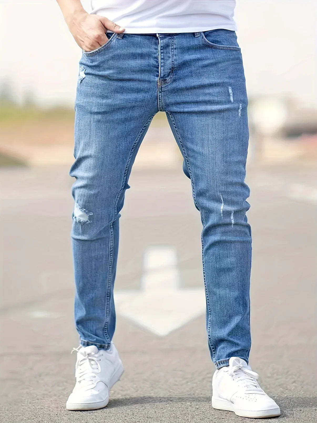 Herren-Jeans mit schlanker Passform