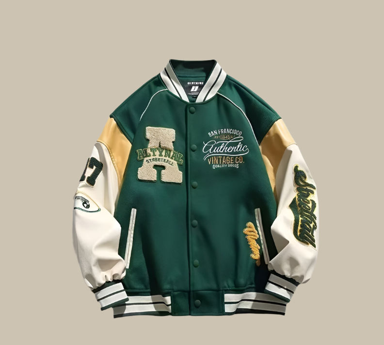 Yanks Vintage Bomberjacke, Übergrößen Herrenmodell