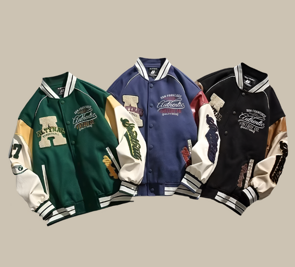 Yanks Vintage Bomberjacke, Übergrößen Herrenmodell