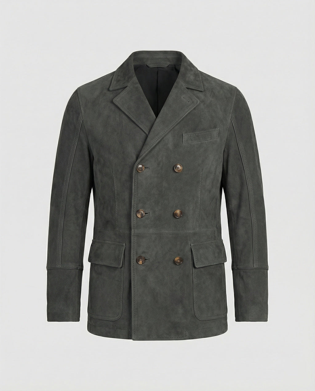 Klassischer Herbst Doppelreihiger Blazer für Männer