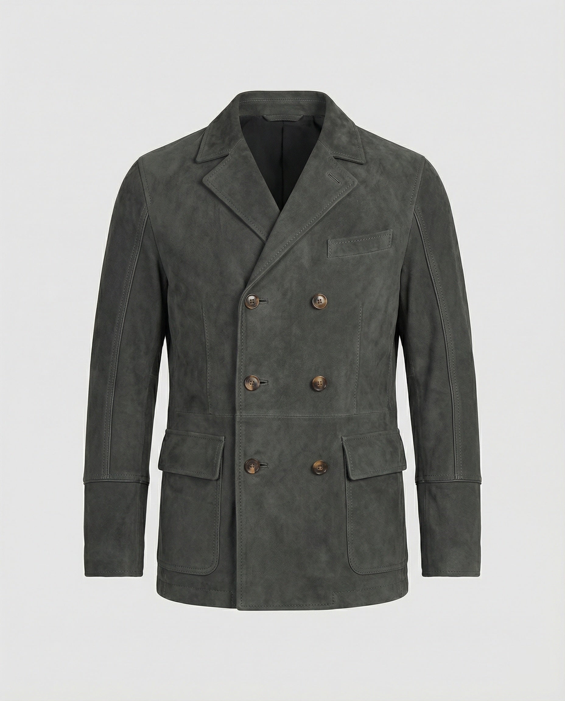 Klassischer Herbst Doppelreihiger Blazer für Männer