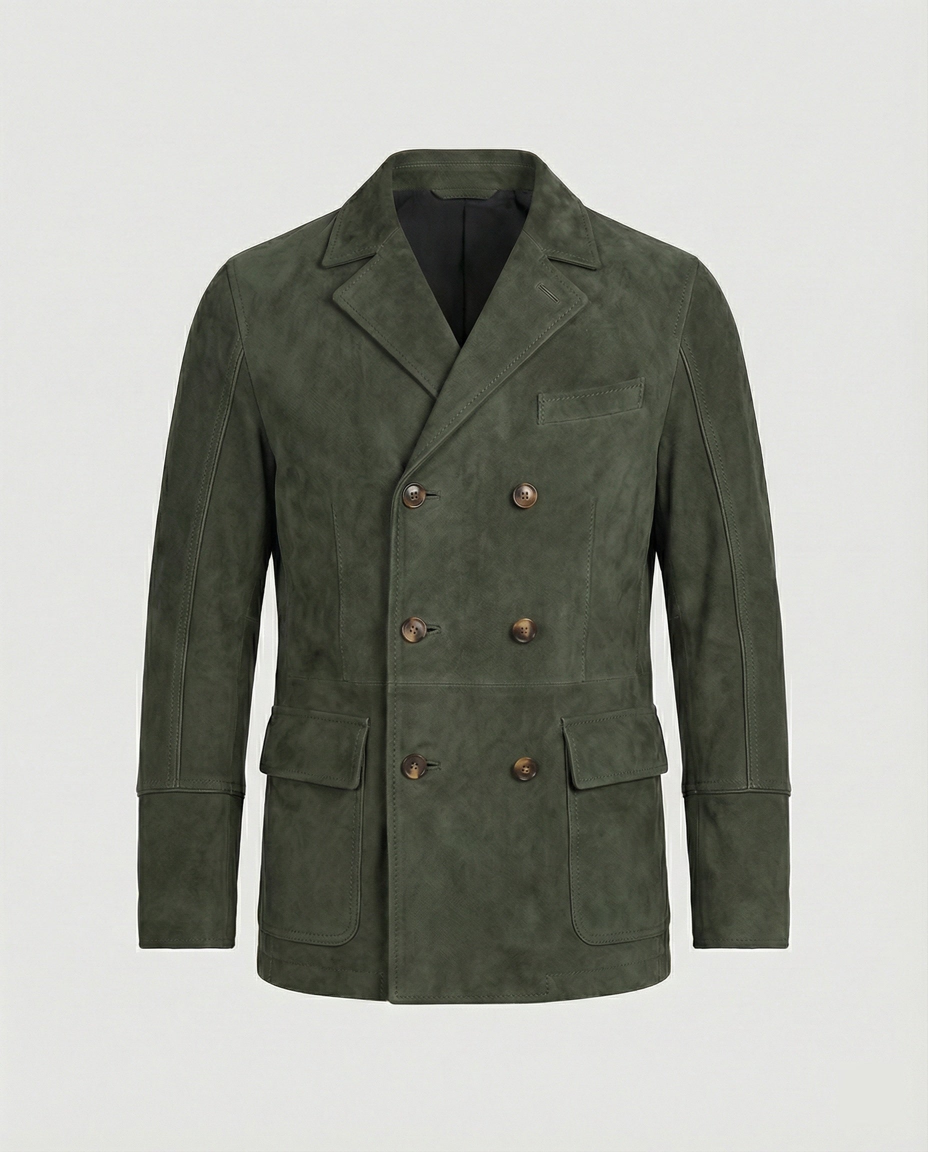 Klassischer Herbst Doppelreihiger Blazer für Männer