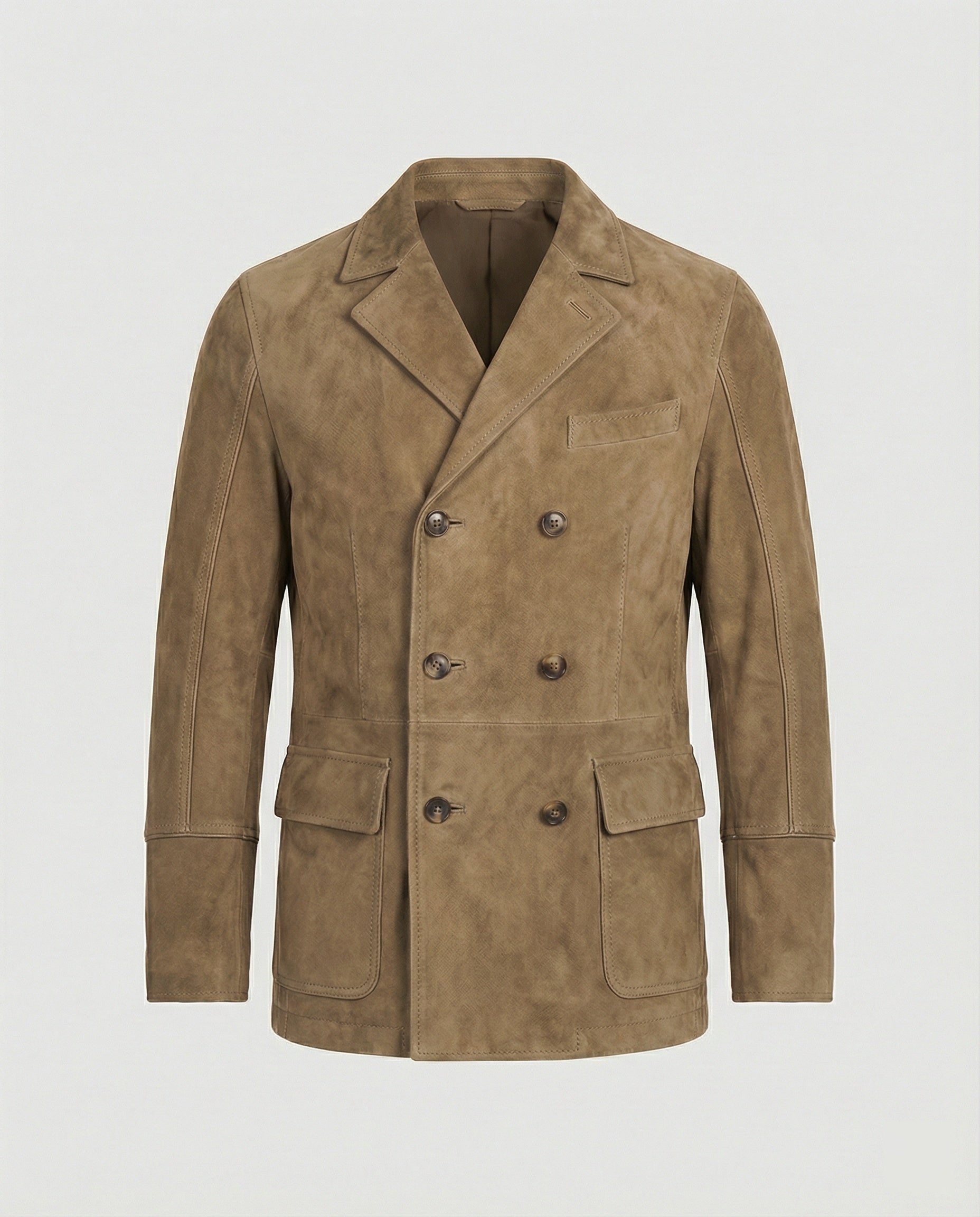 Klassischer Herbst Doppelreihiger Blazer für Männer