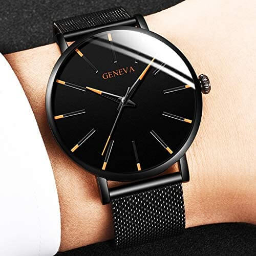 Ultraflache Business-Uhr für Herren